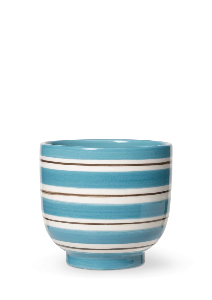 Kähler Omaggio Nuovo cache-pot bleu 12 cm