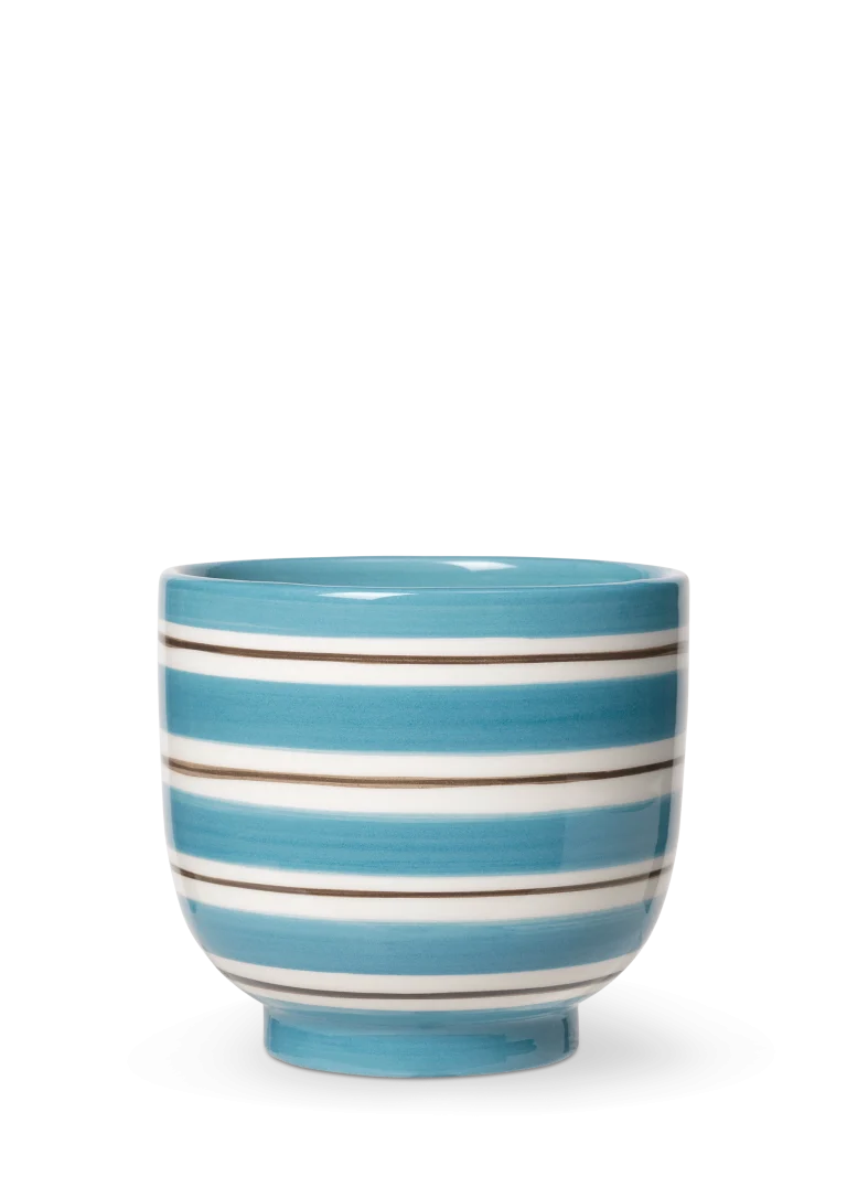 Kähler Omaggio Nuovo cache-pot bleu 12 cm