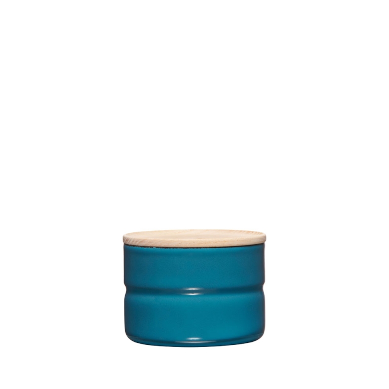 Riess Kitchenmanagement pot émaillé avec couvercle en frêne 8 cm